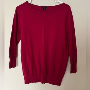 Ann Taylor Pink Knit Sweater - M
